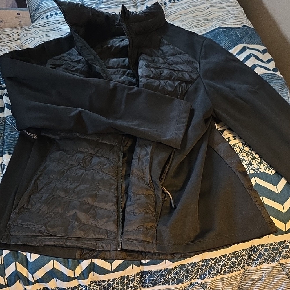 Women's Black Quilted Jacket